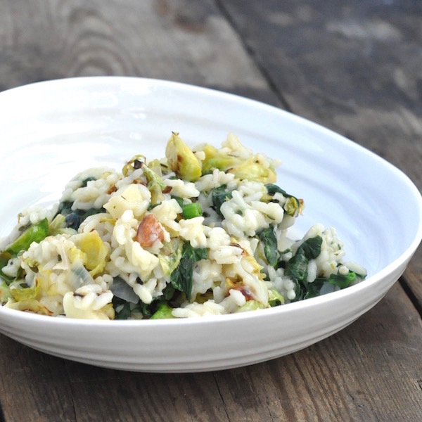 Brussel Sprout Risotto | THUD