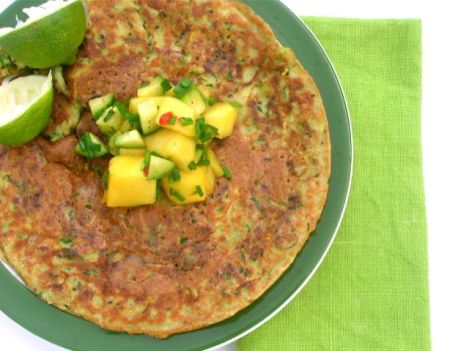 courgette-chickpea-pancake
