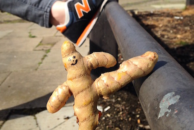 Stretching with Mr Turmeric 260x390