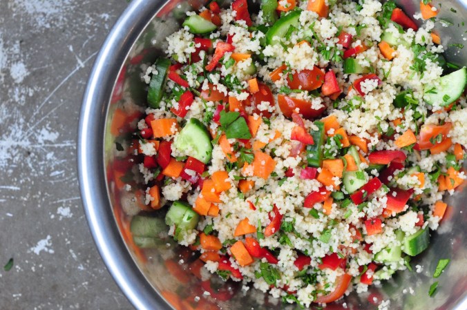 chopped veg landscape