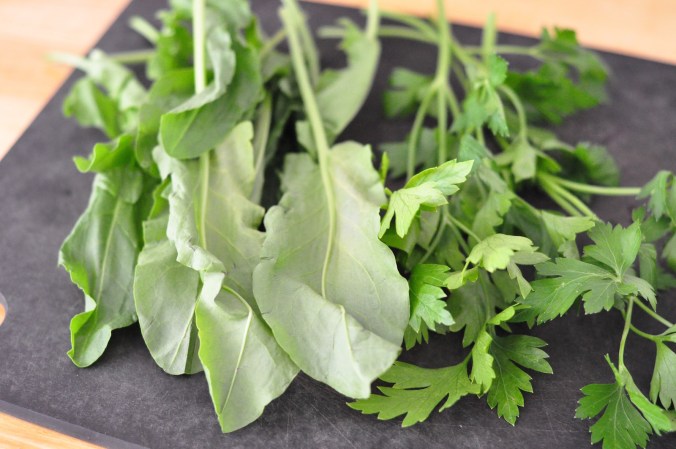 sorrel and parsley